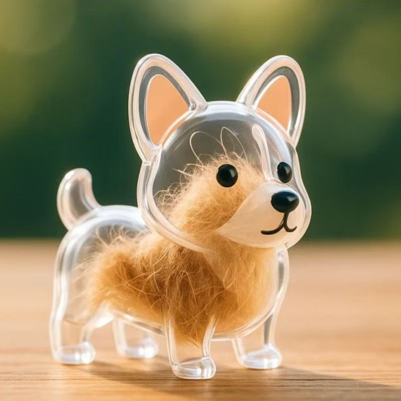 Furever Keepsake — Pet Fur Memory Charm (Dog & Cat)